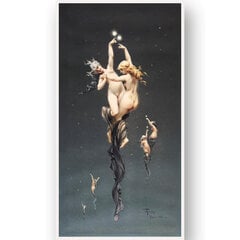 Reprodukcija Dvīņu zvaigznes (Luiss Rikardo Falero), 100x50 cm cena un informācija | Gleznas | 220.lv