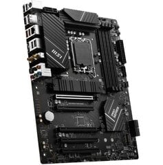 MSI PRO B760-P WIFI DDR4, ATX, LGA1700 cena un informācija | Mātesplates | 220.lv