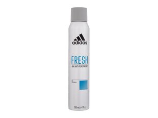 Дезодорант-спрей для мужчин Adidas Fresh 200 мл цена и информация | Дезодоранты | 220.lv