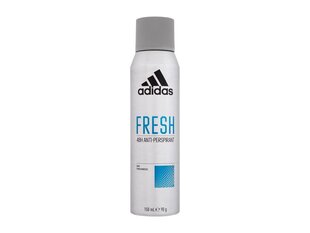 Спрей дезодорант для мужчин Adidas Fresh 150 мл цена и информация | Adidas Духи, косметика | 220.lv