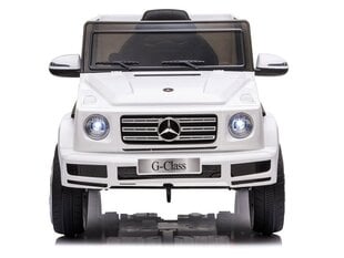 Elektromobilis bērniem Mercedes G500, balts cena un informācija | Bērnu elektroauto | 220.lv