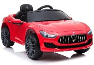 Elektromobilis bērniem Maserati Ghibli SL631, sarkans cena un informācija | Bērnu elektroauto | 220.lv