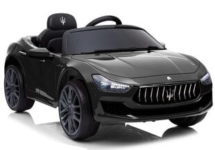 Elektromobilis bērniem Maserati Ghibli SL631, melns cena un informācija | Bērnu elektroauto | 220.lv