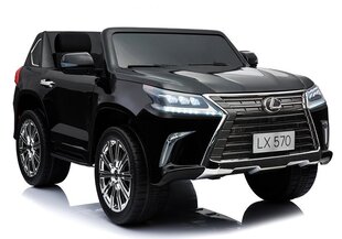 Elektromobilis bērniem LEXUS DK-LX570, melns lakots cena un informācija | Bērnu elektroauto | 220.lv