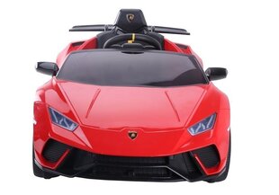 Elektromobilis bērniem Lamborghini Huracan, sarkans cena un informācija | Bērnu elektroauto | 220.lv