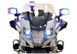 Elektriskais motocikls bērniem BMW R1200 Police, sudrabains цена и информация | Bērnu elektroauto | 220.lv