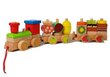 Koka klucīši Vilciens, 30 d. cena un informācija | Rotaļlietas zīdaiņiem | 220.lv