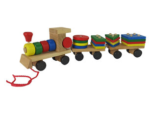 Koka vilciens bērniem цена и информация | Игрушки для малышей | 220.lv
