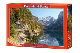 Puzle Gosausee, Austria, 1500 d. cena un informācija | Puzles, 3D puzles | 220.lv