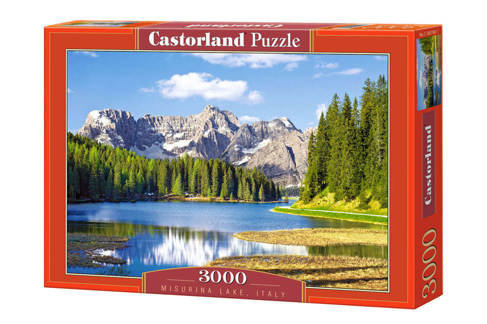 Puzle Misurina Lake, Italy, 3000 d. цена и информация | Puzles, 3D puzles | 220.lv