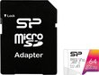 Silicon Power Elite Micro SDXC 64GB UHS-I A1 V10 цена и информация | Atmiņas kartes fotokamerām | 220.lv