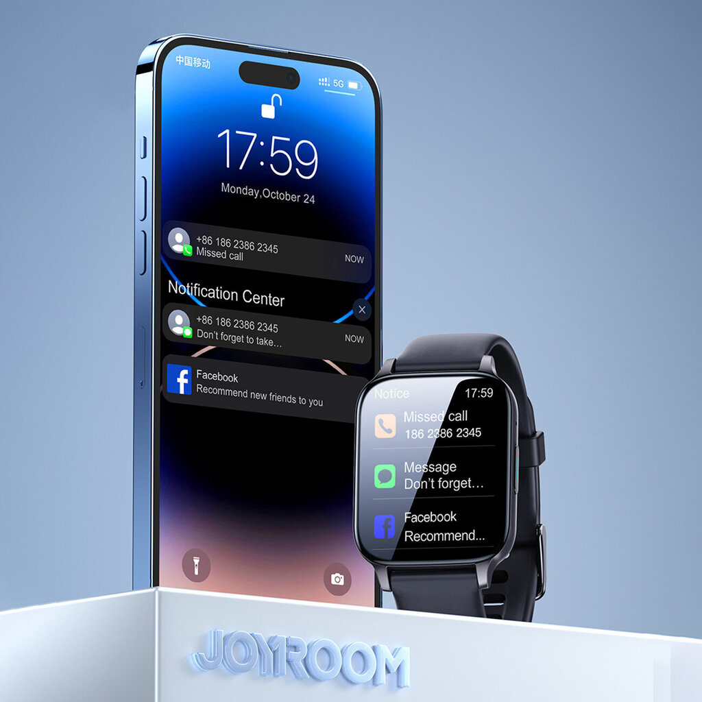 Joyroom Fit-Life JR-FT3 Dark Gray цена и информация | Viedpulksteņi (smartwatch) | 220.lv