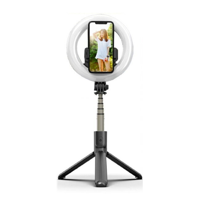 Riff L07 Professional Selfie Stick, melns cena un informācija | Selfie Sticks | 220.lv