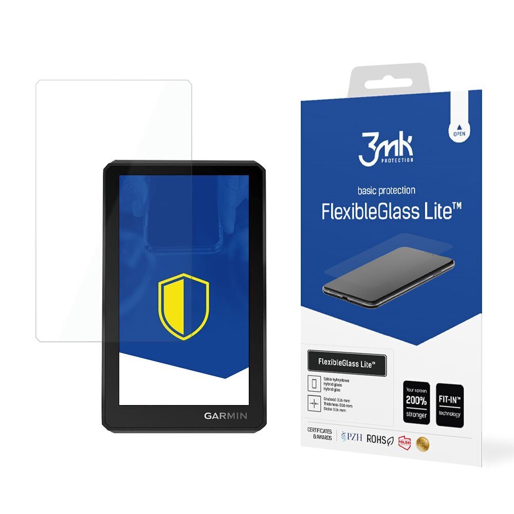 Garmin Zumo XT - 3mk FlexibleGlass Lite™ screen protector cena un informācija | Ekrāna aizsargstikli | 220.lv