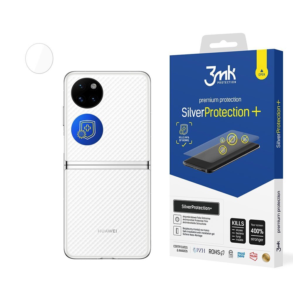 Huawei P50 Pocket (Front) - 3mk SilverProtection+ screen protector cena un informācija | Ekrāna aizsargstikli | 220.lv