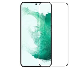 Hallo Full Face Tempered Glass Aizsargstikls ar rāmīti Samsung Galaxy S22+ cena un informācija | Ekrāna aizsargstikli | 220.lv