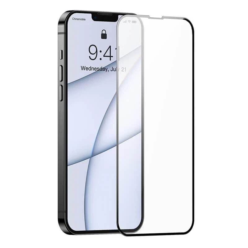 Hallo Full Face Tempered Glass Aizsargstikls ar rāmīti Apple iPhone 13 Pro Max cena un informācija | Ekrāna aizsargstikli | 220.lv