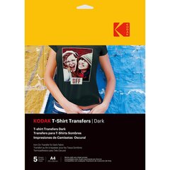 Kodak Dark Iron-on Transfers 5 Pack цена и информация | Прочие аксессуары для фотокамер | 220.lv