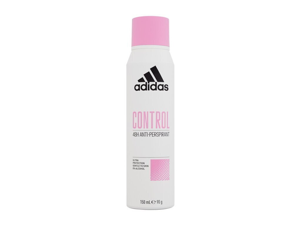 Izsmidzināms dezodorants Adidas Control 48h 150 ml cena un informācija | Dezodoranti | 220.lv