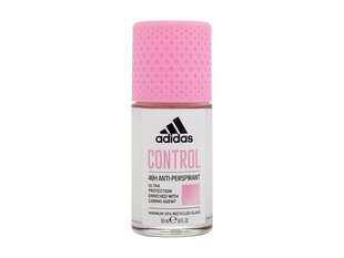 Rullīša dezodorants Adidas Control 48h 50 ml cena un informācija | Adidas Smaržas, kosmētika | 220.lv