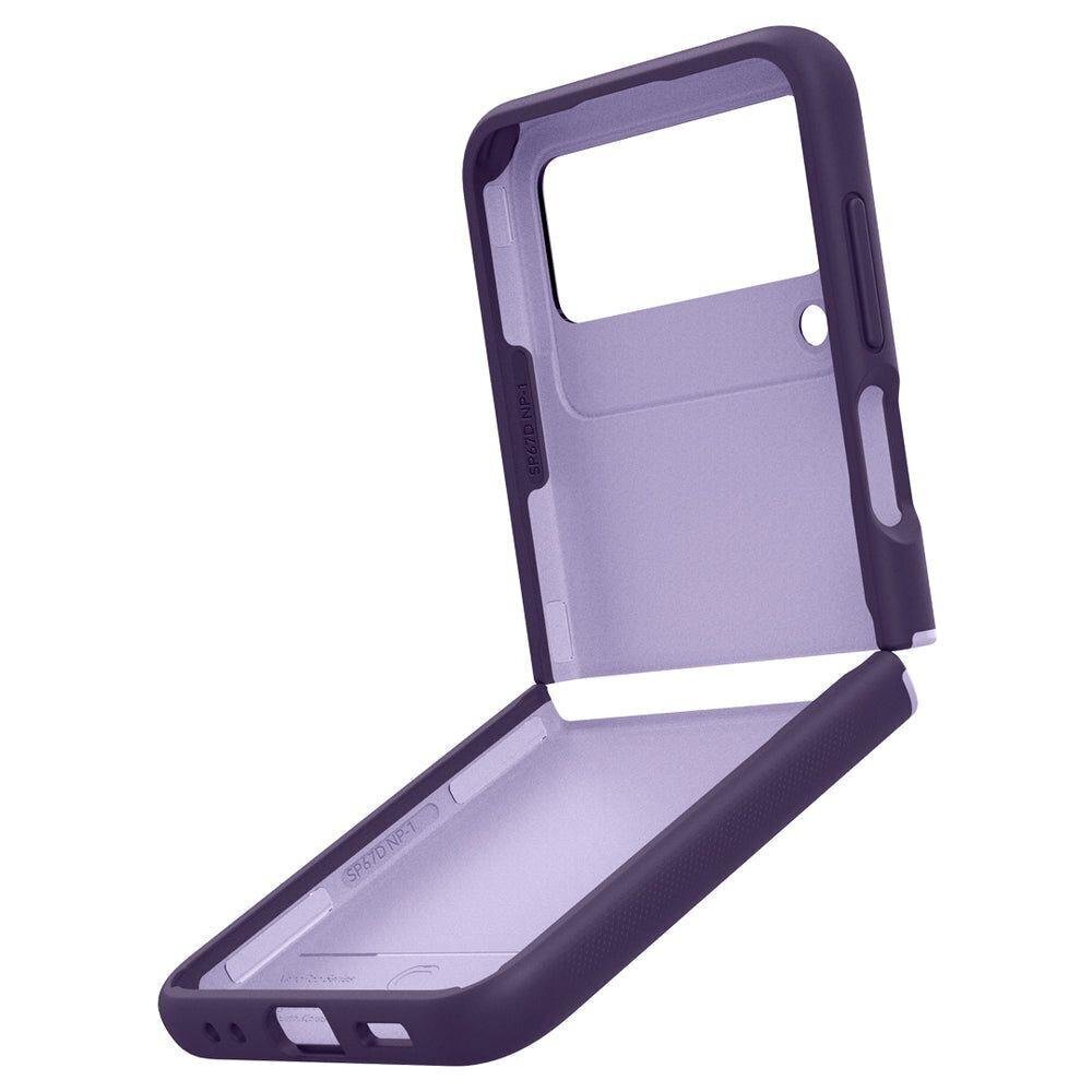 Spigen Caseology Nano Pop Galaxy With Flip 4 Light Violet cena un informācija | Telefonu vāciņi, maciņi | 220.lv