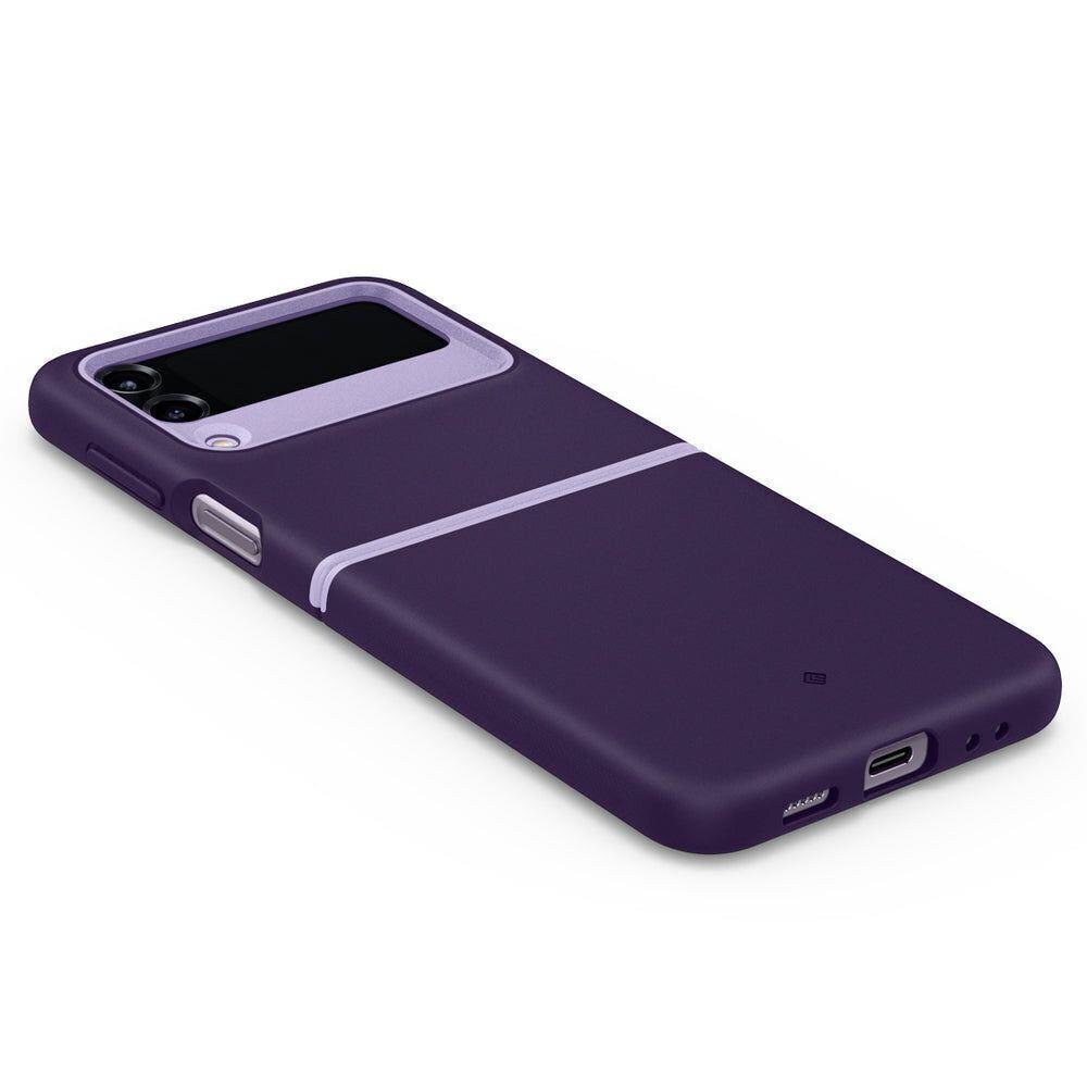 Spigen Caseology Nano Pop Galaxy With Flip 4 Light Violet цена и информация | Telefonu vāciņi, maciņi | 220.lv