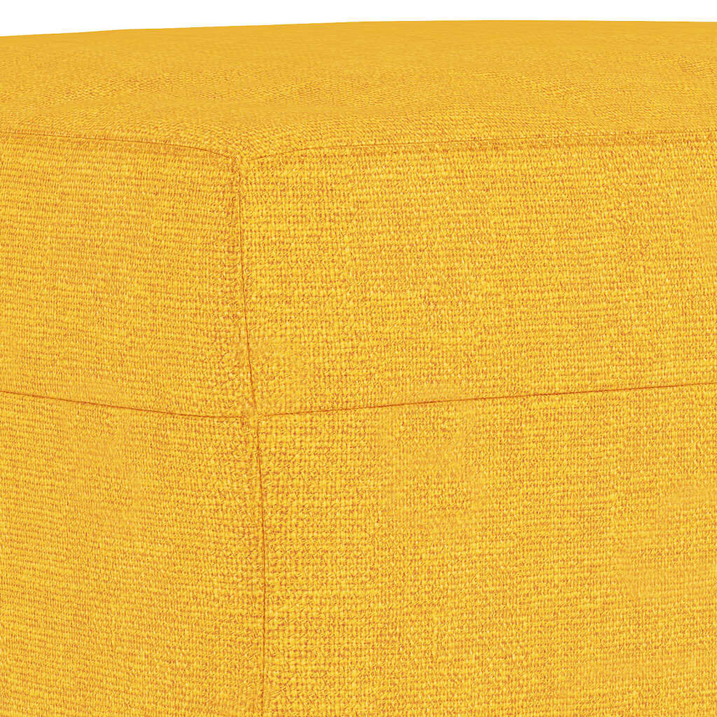 Kājsoliņš, gaiši dzeltens, 70x55x41cm, auduma цена и информация | Sēžammaisi, pufi | 220.lv