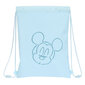Sporta mugursoma ar aukliņām Mickey Mouse Clubhouse, gaiši zila (26 x 34 x 1 cm) цена и информация | Skolas somas | 220.lv