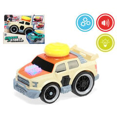 Игрушечная машинка со звуком и светом Stunt car Crash, оранжевая цена и информация | Конструктор автомобилей игрушки для мальчиков | 220.lv