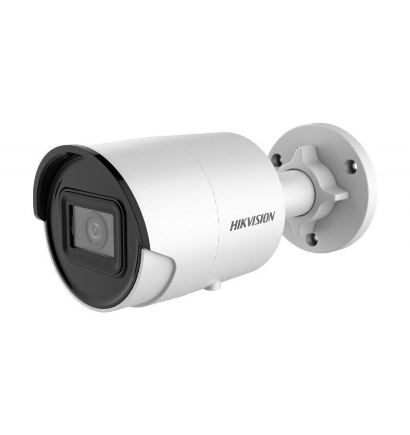 Hikvision IP Camera DS-2CD2086G2-IU F2.8 Bullet, 8 MP, 2.8 mm, Power over Ethernet (PoE), IP67, H.265+, Micro SD/SDHC/SDXC, Max. 256 GB, White cena un informācija | Novērošanas kameras | 220.lv