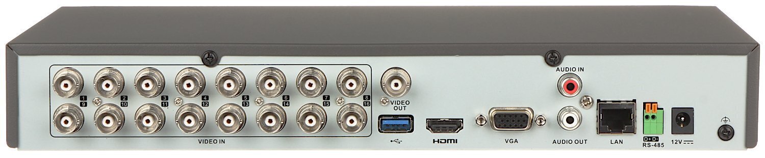 AHD, HD-CVI, HD-TVI, CVBS, TCP/IP REJESTRATORS IDS-7216HQHI-M1/S(C) 16 KANĀLI ACUSENSE Hikvision cena un informācija | Novērošanas kameras | 220.lv