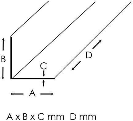 Alumīnija leņķis Alumīnija leņķis Alumīnija leņķa profils antracīta pulveris -pārklāts RAL 7016 (60x30x2 mm - 1000 mm) cena un informācija | Profila savienošana | 220.lv