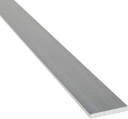 Alu plakanā stieņa alumīnija profils plakanā dzelzs plakanā tērauda 40 x 15 mm x 1,500+-5 mm cena un informācija | Profila savienošana | 220.lv