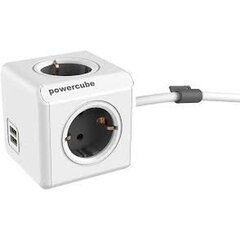 Распределитель Powercubes 1406GN/DEEUPC, 1.5 м цена и информация | Удлинители | 220.lv