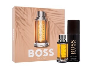 Komplekts Hugo Boss Boss The Scent vīriešiem: tualetes ūdens EDT vīriešiem 50 ml + izsmidzināms dezodorants 150 ml cena un informācija | Hugo Boss Smaržas, kosmētika | 220.lv