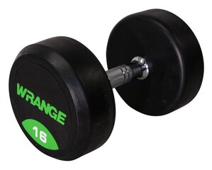 WRANGE hantele 16 kg, 1 gab. cena un informācija | Svari, hanteles, stieņi | 220.lv