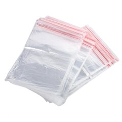 Polietilēna maisiņi, aizveramie Zip lock 40x60 mm/ 10 pac. x 100 gab цена и информация | Канцелярия | 220.lv