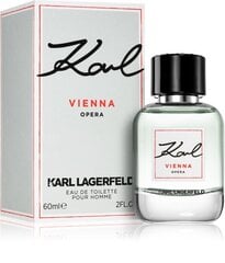 Туалетная вода Karl Lagerfeld Vienna Opera EDT для мужчин 60 мл цена и информация | Мужские духи | 220.lv