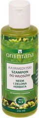 Šampūns Orientana Ajurvedic Neem and Green Tea, 210 ml цена и информация | Шампуни | 220.lv