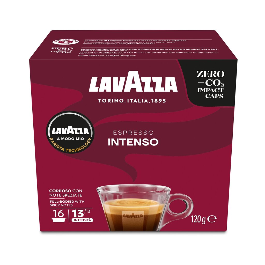 Kafijas kapsulas Lavazza A Modo Mio Intenso, 120g, 16 gab. цена и информация | Kafija, kakao | 220.lv