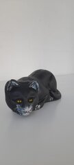 Черный лежащий кот цена и информация | Детали интерьера | 220.lv