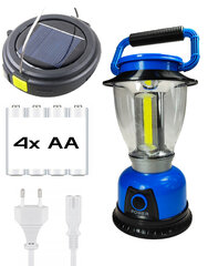 XL lampa un Powerbank 2in1 Tourist Camping Solar, USB un 230V цена и информация | Фонари и прожекторы | 220.lv