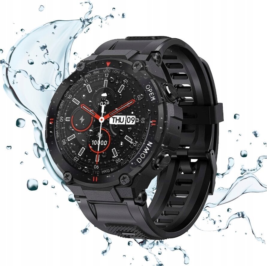 Viedpulkstenis vīriešiem ūdensizturīgs GPS sporta pulkstenis, Smartwatch cena un informācija | Viedpulksteņi (smartwatch) | 220.lv