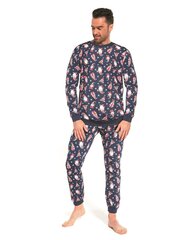 Pidžama ar garām piedurknēm 274820 5902458207473 cena un informācija | Vīriešu halāti, pidžamas | 220.lv