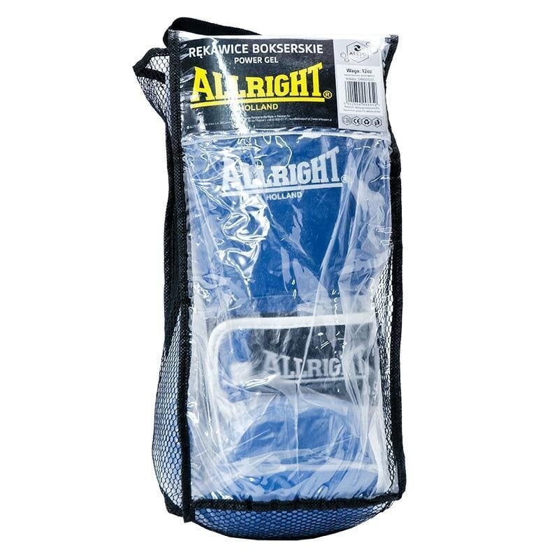 Boksa cimdi Allright POWER GEL 14oz zili cena un informācija | Bokss un austrumu cīņas | 220.lv