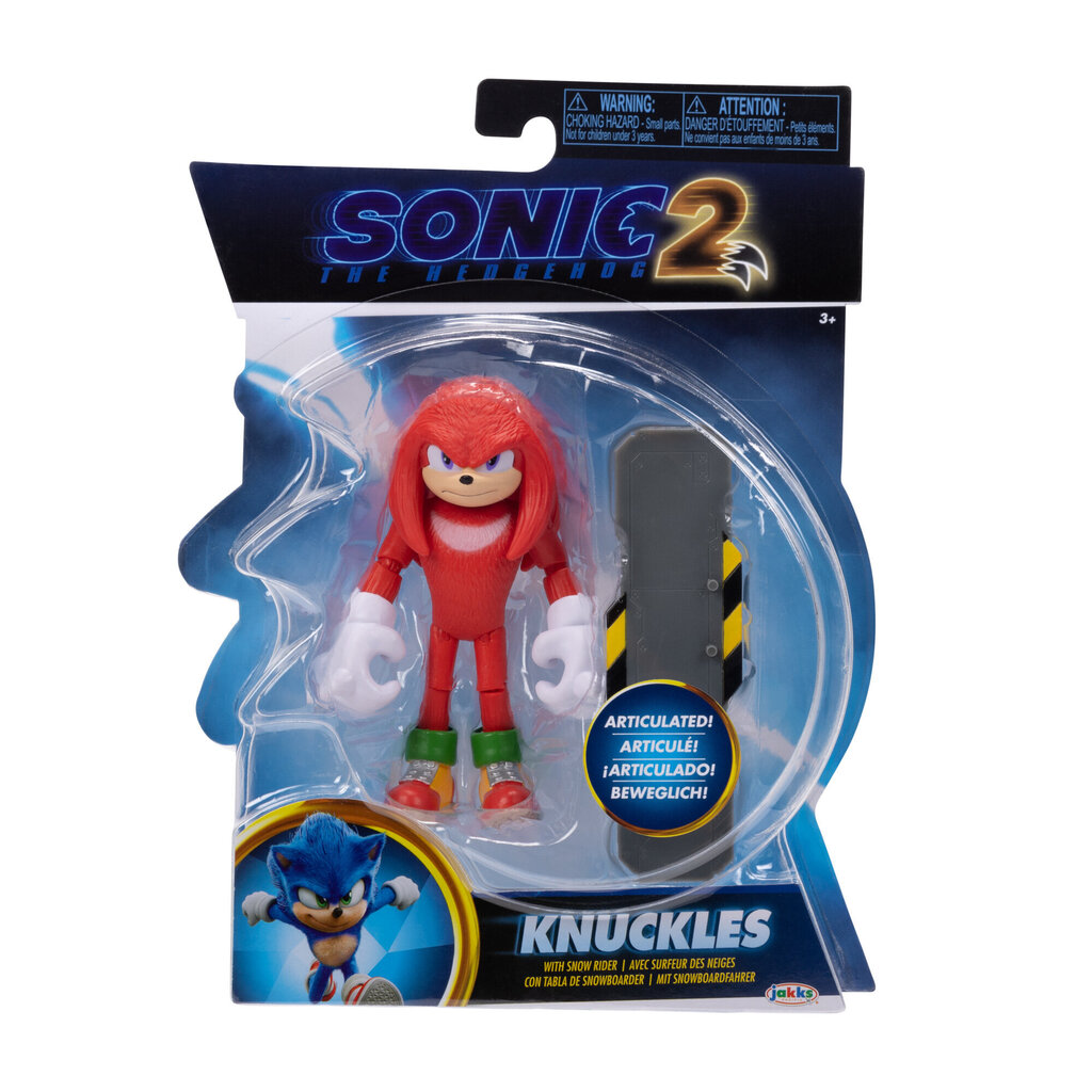 Фигурка и аксессуар Sonic THE Hedgehog 2, 10 см цена | 220.lv