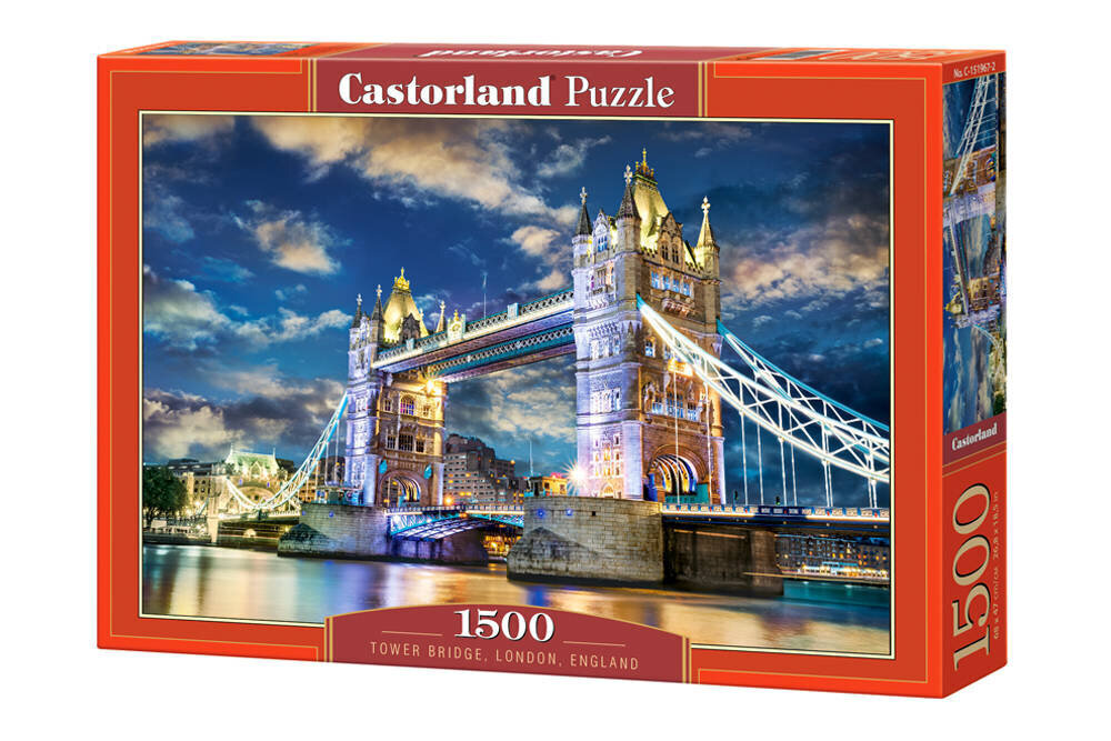 Puzle Tower Bridge London England, 1500 d. cena un informācija | Puzles, 3D puzles | 220.lv