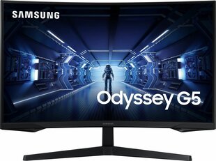 Samsung Odyssey G5 C32G55TQBU kaina ir informacija | Monitori | 220.lv