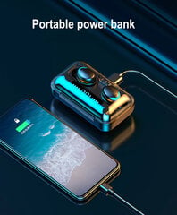 Bezvadu austiņas ar Powerbank Bluetooth 5.1 skaļruņu komplektu цена и информация | Наушники | 220.lv