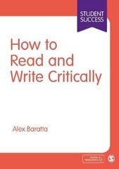 How to Read and Write Critically цена и информация | Учебный материал по иностранным языкам | 220.lv